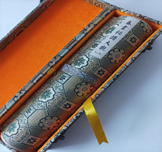 墨竹工卡书画装裱案例